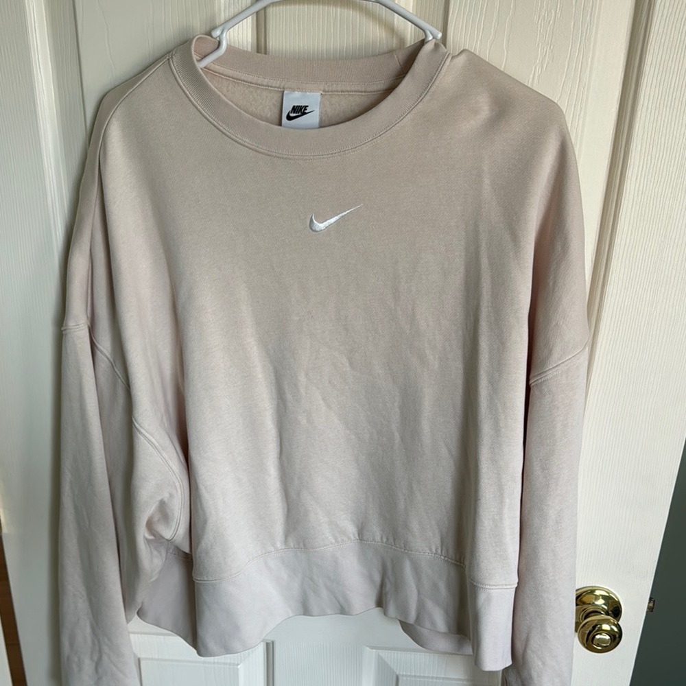 Nike Women's Cream Sweatshirt